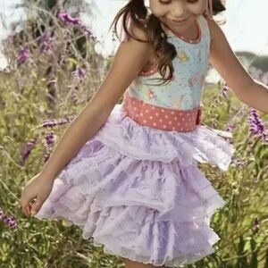 Matilda Jane Brilliant Daydream Let’s Eat Cake Dress Size 6  Cupcake boho fairy